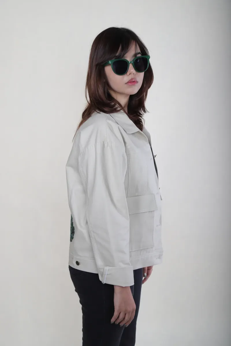 Embroidered jacket, profile